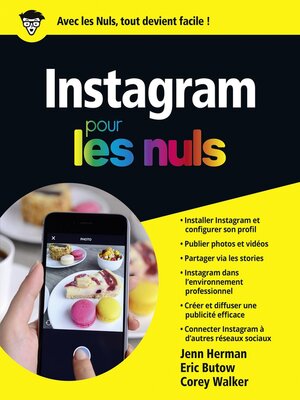cover image of Instagram pour les Nuls, poche